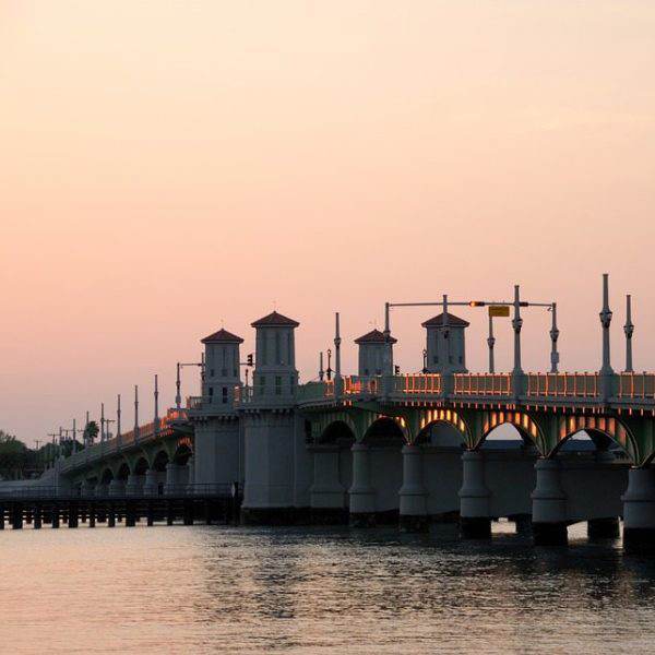 bridge at Anastasia Island